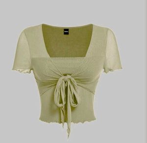 Green Mesh Top