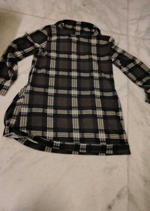 Stylish winter tunic top with pocket