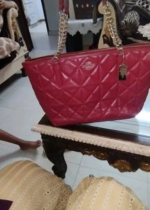 Coach Quilted Leather Tote OG