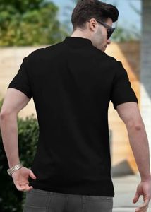 TRIPR Black Polo - Size L