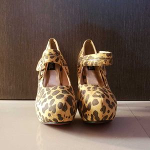 Leopard Print Heels
