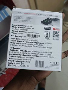 Portronics Freedom 4A Charger