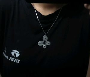 Butterfly Pendant + Box Chain (Anti Tarnish)