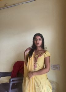 Yellow Embroidered Kurta Set