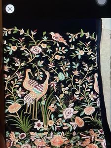Embroidered Saree With Blouse Inside