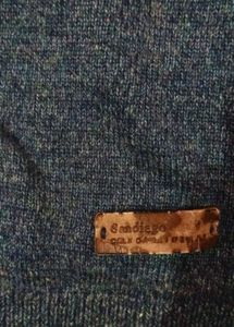 Hangten Blue Knit Sweater (M)