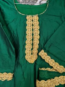 Heavy Wedding Pure Banarsi Gharara