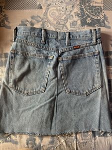 Mini Denim Skirt