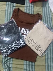 New Pack Of 3 Unused Tank Top