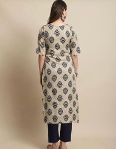 Elegant Printed Kurta Set