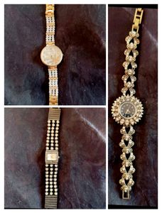 Pack Of 3 Beautiful Watchs