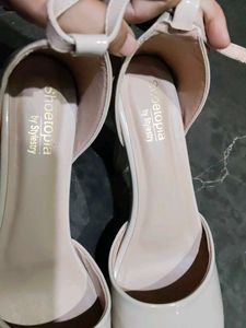 Square Toe Ankle Strap Heels