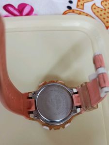 Casio Baby-g Analog-Digital Peach Dial Women&#39;s