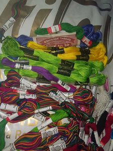 52 Embroidary Cotton Threads