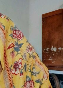 Floral Print Kurta Set
