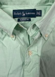 Ralph Lauren Green Long Sleeve Shirt