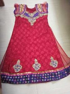 Beautiful Red Ethnic Dress