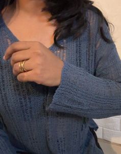 Blue Knit Top (item 2)