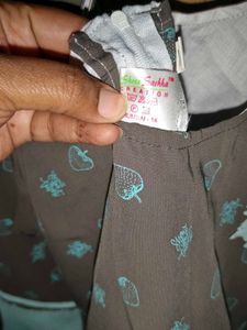 Elegant Two-Tone frock