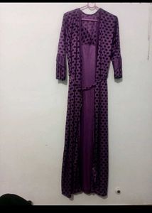2 Pieces Purple 💜 Night Dress