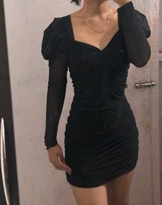 Chic Black Bodycon Dress