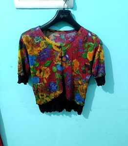 Floral Print Top