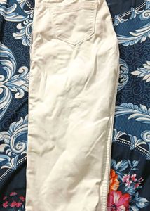 White Capri Pants