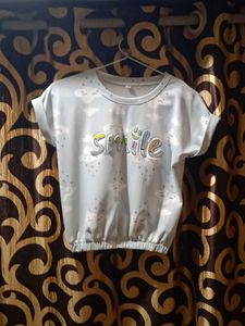 Cute 'Smile' Graphic Tee