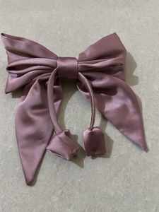 Satin Bow Hair Accessory