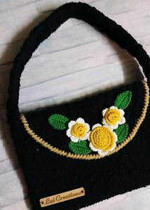 Small Crochet Hand Bag