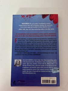 November 9 by Colleen Hoover