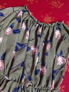 Off Shoulder Floral Top