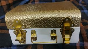 Heavy Metal Trunk For Storage