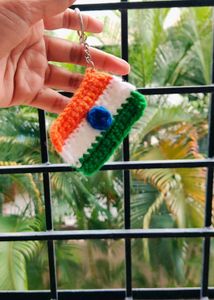 Tricolor Flag Keychains