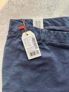 Navy Blue Casual Pants 38 size new with tag
