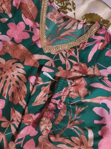 Trendy Floral Cord Set