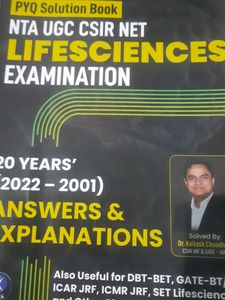 Csir Net Jrf Life Science Answer And Explanation Book Pyq