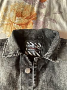 Charcoal Denim Jackets Unisex