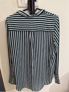 Striped Button-Down Shirt