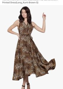 Leopard Print Maxi Dress
