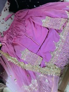 Beautiful Lehnga Choli With Net Duppata