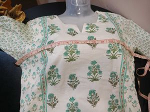 cotton jaipuri print kurta and Dupatta