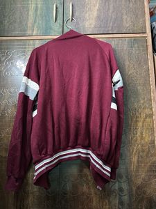 Striped Maroon Jacket