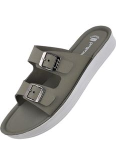 Walkaroo Grey Sandals For Women