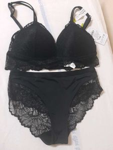 Lace Bralette &amp; Panty Set - New🎁
