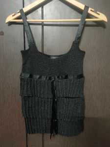 Mango Black/Glittery Top