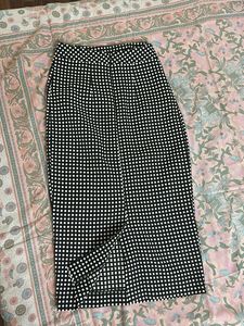 Polka Dot Pencil Skirt