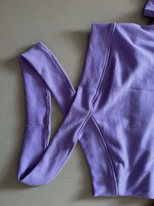 Purple Crop Top