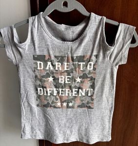Girl's Graphic Print Tee