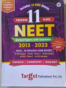 NEET Solved Papers 2013-2023